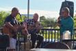 Don stopped by and helped out during Jack Worthington and Don Owen's show on the packed deck at Bourbon Street Sunday afternoon. photo by BB Huey